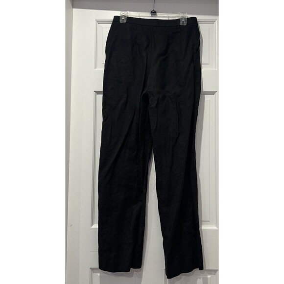 Company Ellen Tracy 100% Linen Pants Womens‎ 10 Lightweight Basic Minimalist - Picture 2 of 7